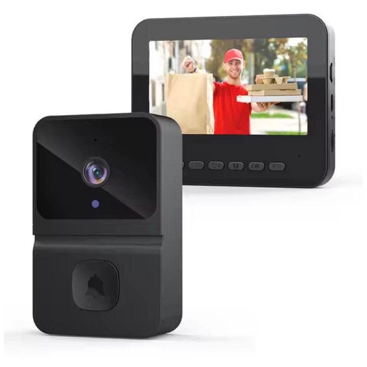 Draadloze Video Deurbel met 4.3” Scherm – Full HD