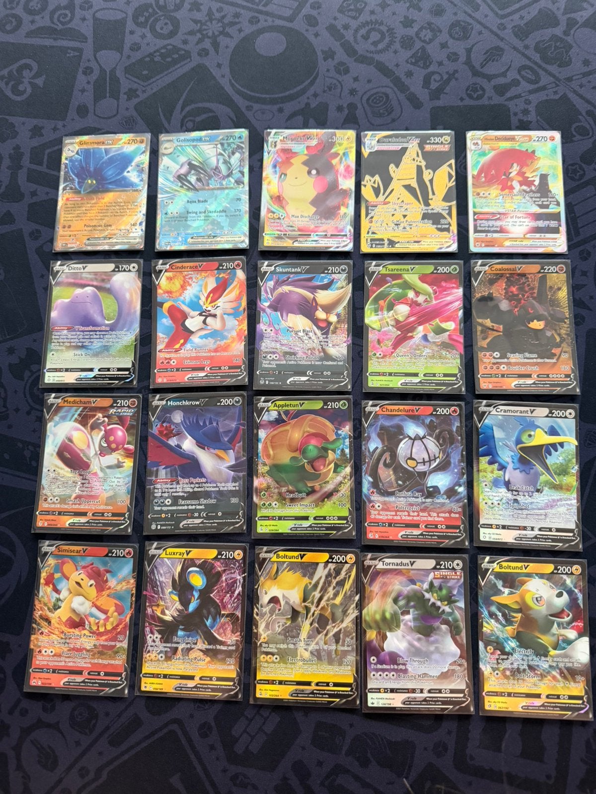 Pokémon Lot 20 V/Vmax/Vstar/EX, Verzenden, Zo goed als nieuw, Meerdere kaarten