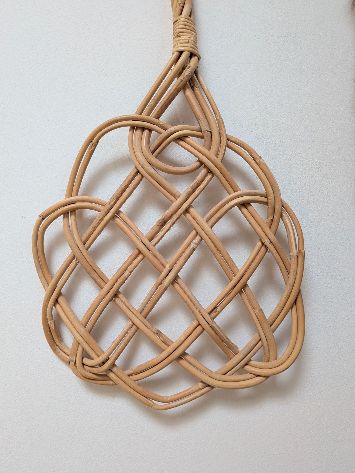 Rotan mattenklopper & plumeau, Ophalen of Verzenden