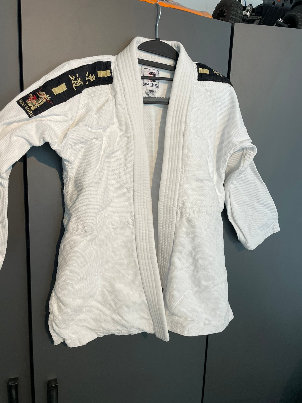 Judopak matsuru 160, Gebruikt, Maat XS of kleiner, Judo, Vechtsportpak