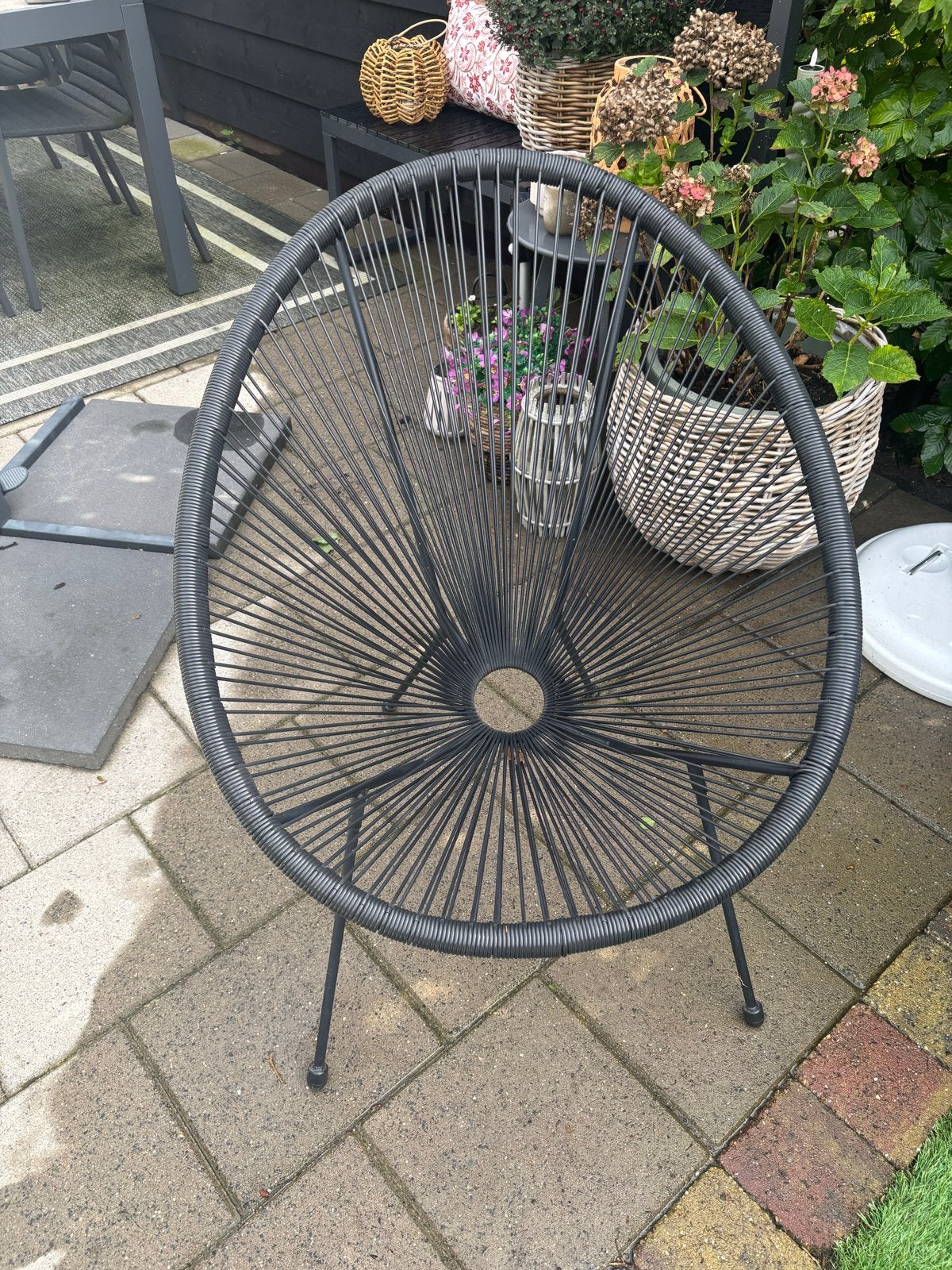 Weerbestendige tuinstoel van Jysk, Ophalen, Gebruikt, Kunststof