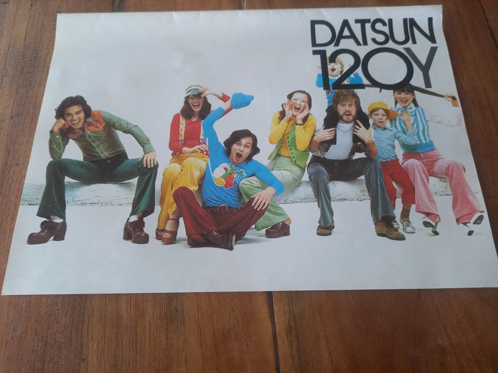 Nette dikke Folder DATSUN 120Y  1974 NL, Ophalen, Zo goed als nieuw, Overige merken
