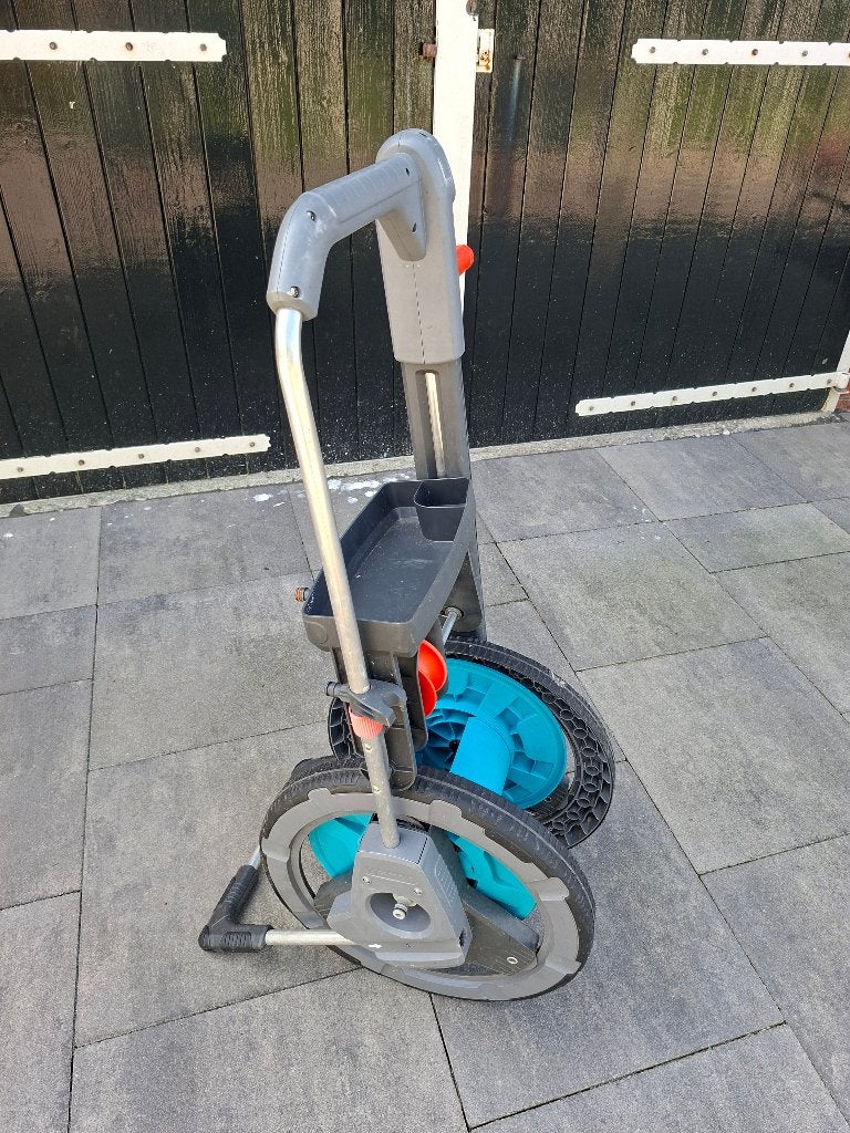 Gardena tuinslang haspel / tuinslang karretje / kar, Ophalen, Gebruikt, Tuinslanghaspel