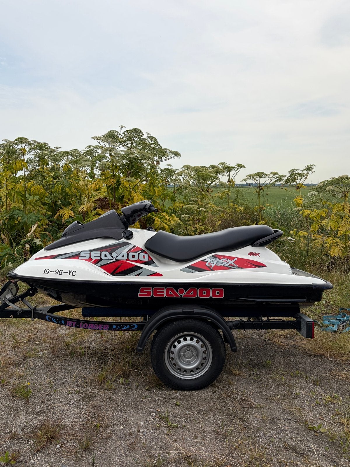 Sea-Doo GSX 110 PK Slechts - 97 vaaruren – Inclusief trailer, Watersport en Boten, Jetski's en Waterscooters, Ophalen, Gebruikt