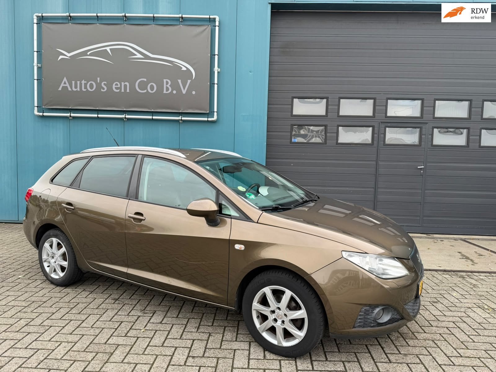 Seat Ibiza ST 1.2 TDI Style Ecomotive Clima Cruise Leder+sto, Auto's, Voorwielaandrijving, Euro 5, Gebruikt, Zwart