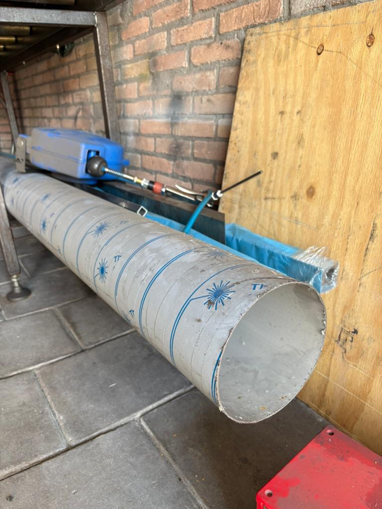 RVS buis diameter 168,8x2mm, Ophalen, 6 meter of meer, Overige typen, Nieuw