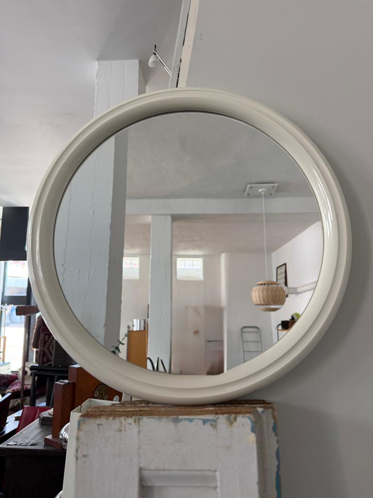 Vintage Tiger spiegel rond, Dutch design spiegel