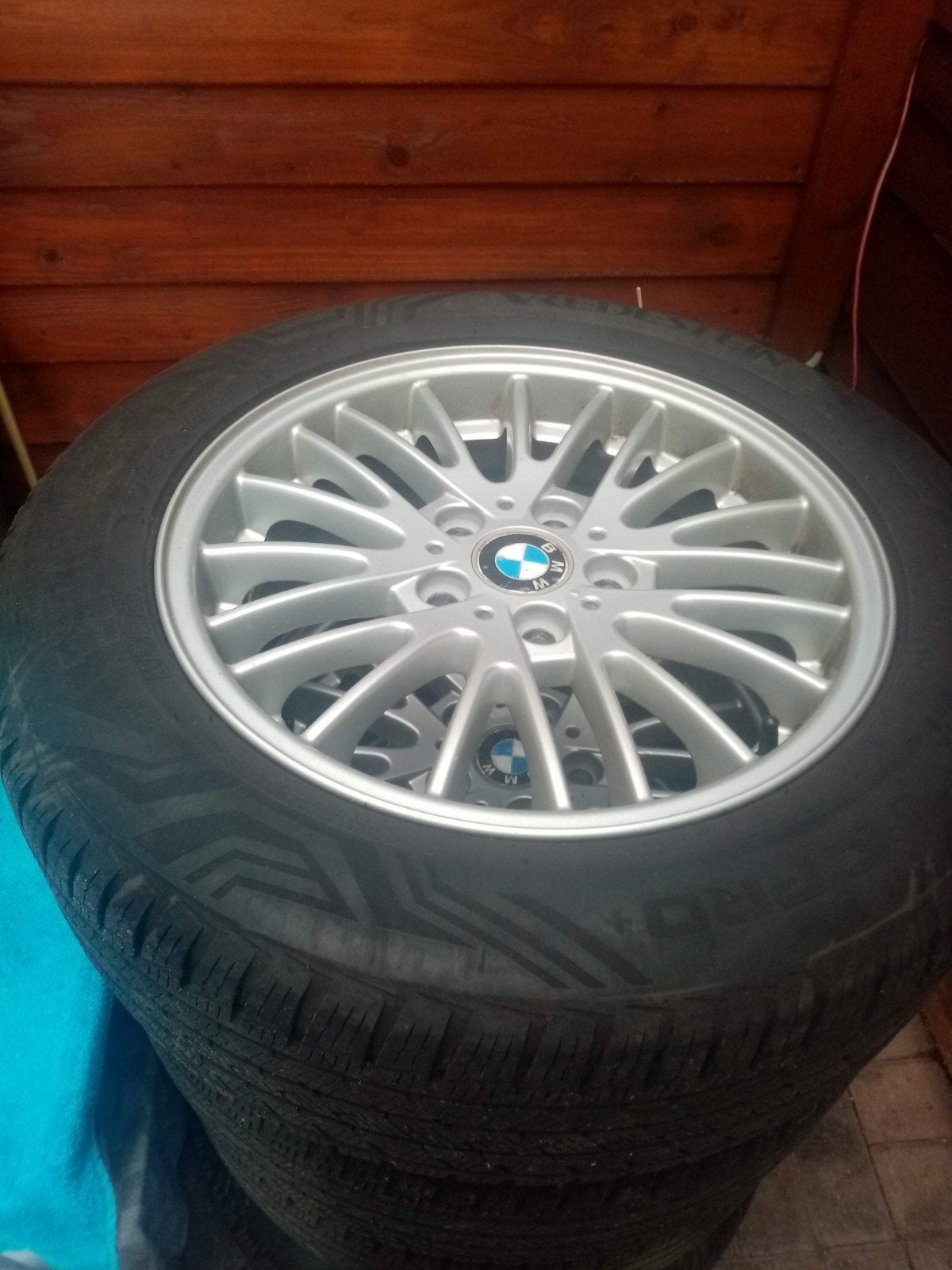 Bmw wielen 17 inch met banden!, Auto-onderdelen, Ophalen of Verzenden, 17 inch, Zomerbanden, Band(en)