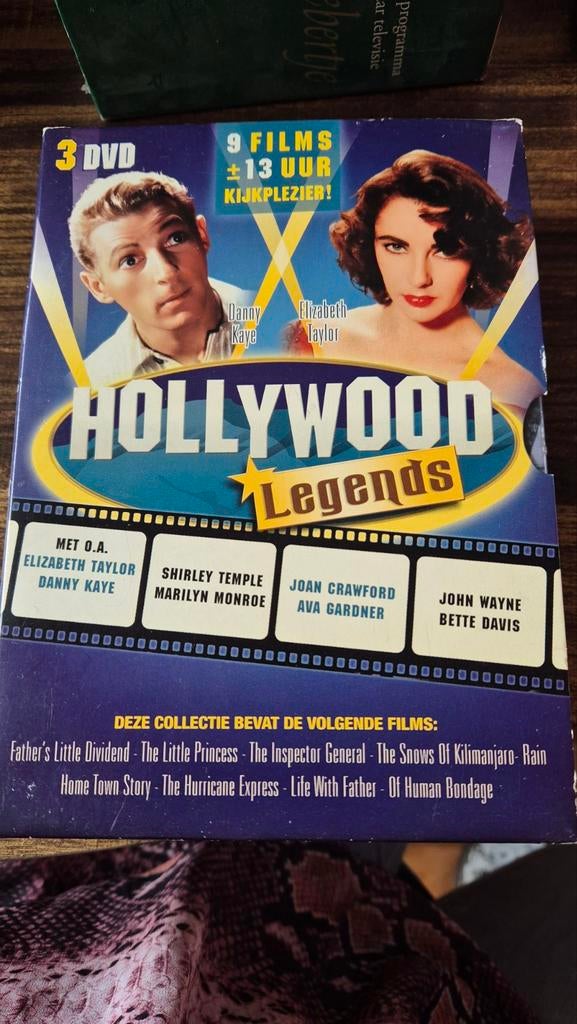 Box hollywood legends, Alle leeftijden, Ophalen, Zo goed als nieuw
