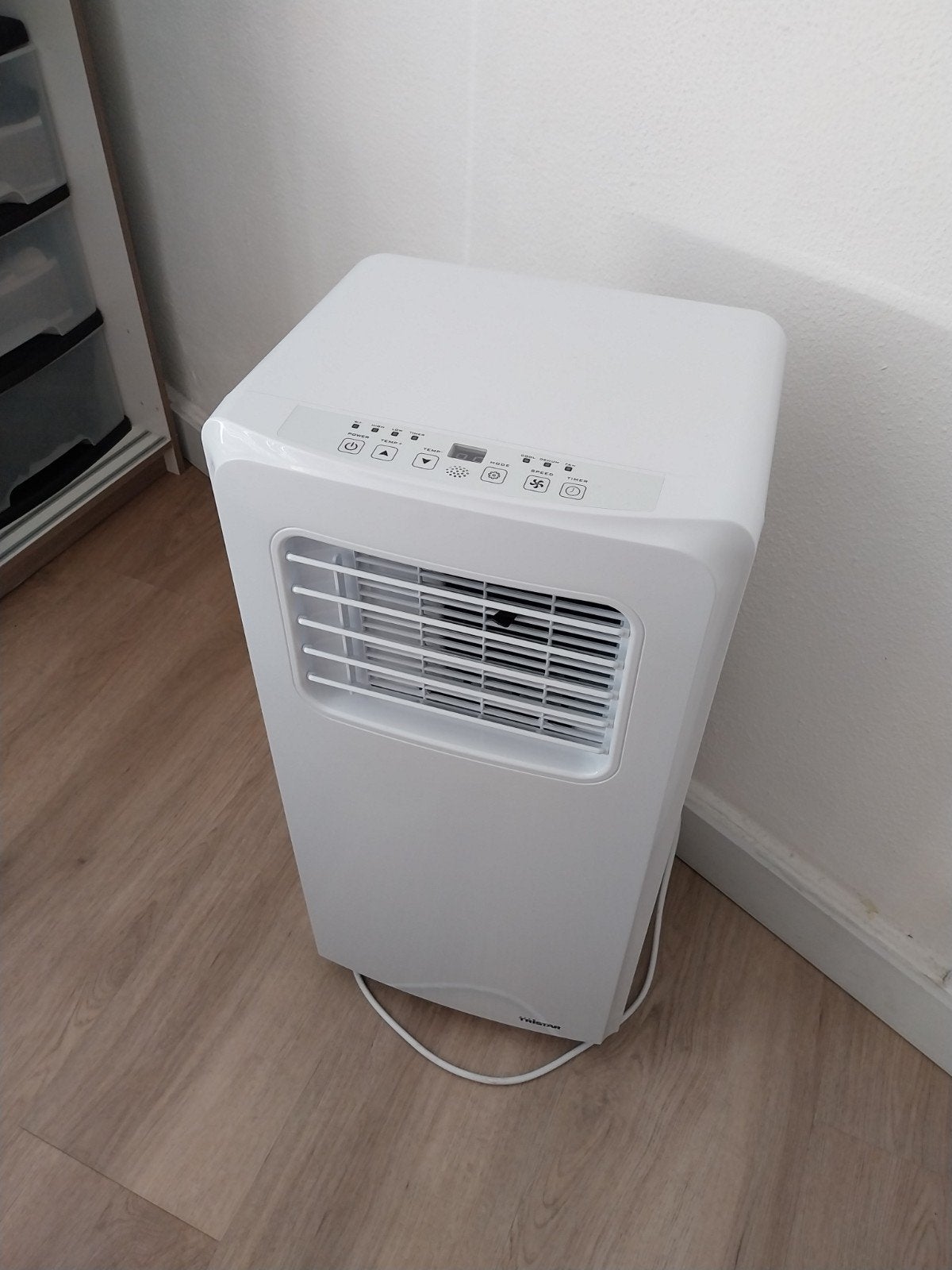 Tristar Mobiele Airco 7000BTU - Koelen, Ventileren, Ontvocht, Ophalen, Minder dan 60 m³, 2 snelheden, Timer