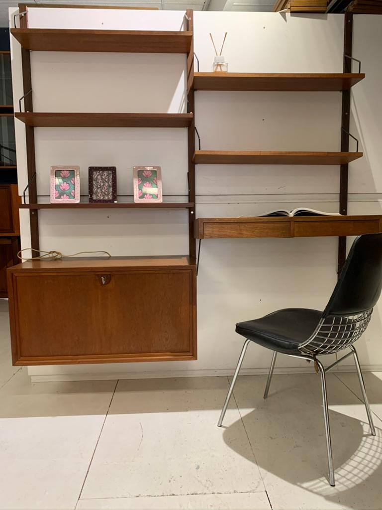Poul Cadovius by Royal System vintage modulair wandsysteem, Huis en Inrichting, Gebruikt, 150 tot 200 cm, Teakhout, Ophalen of Verzenden