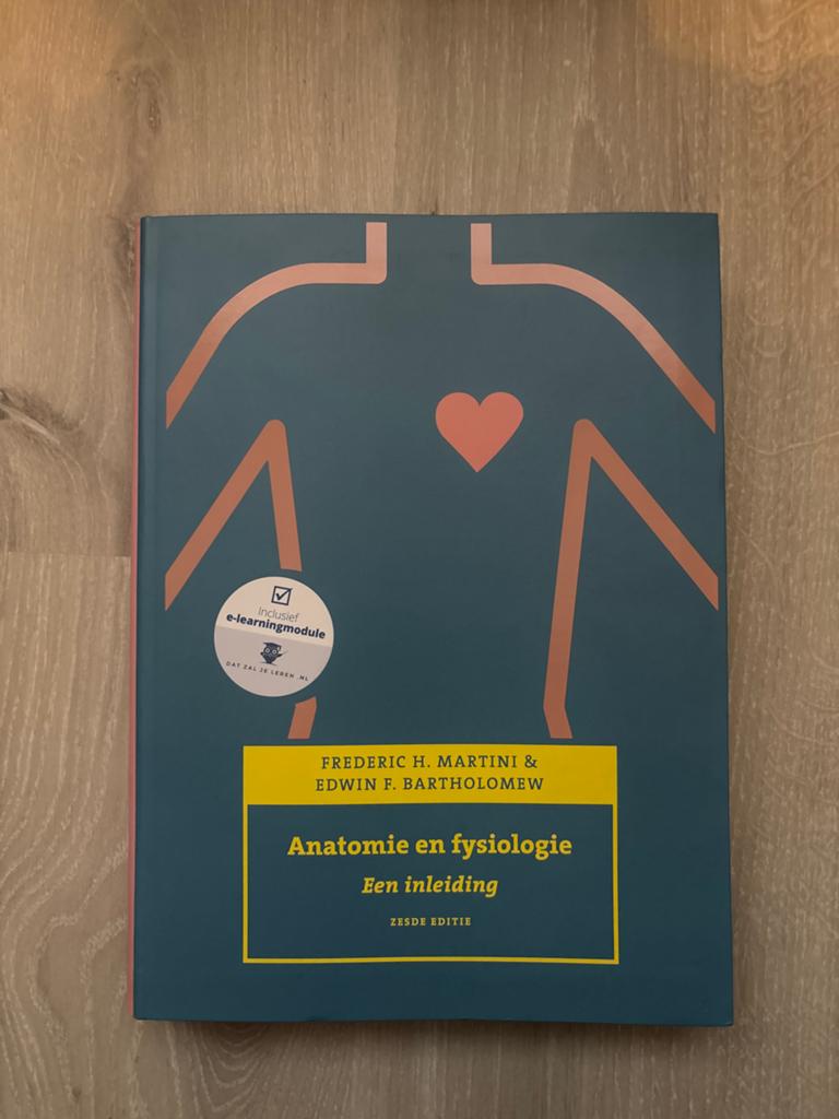 Anatomie en fysiologie - Martini & Bartholomew (6e editie), Boeken, Studieboeken en Cursussen, Ophalen of Verzenden, Beta, Zo goed als nieuw