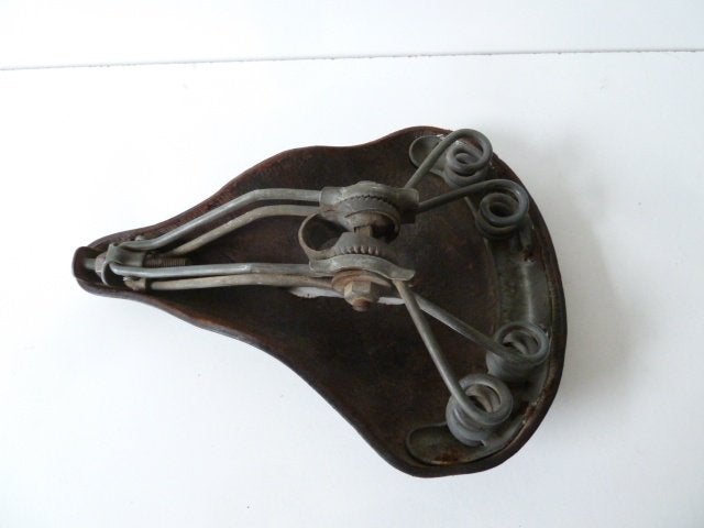 antieke fiets INDIAN zadel oldtimer classic retro, Ophalen of Verzenden, Zadel