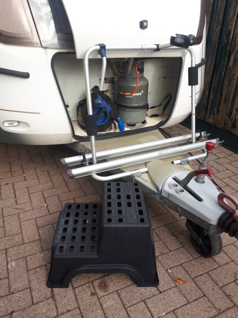 chateau cantara zakluifel mover, Caravans en Kamperen, 2 aparte bedden, Chateau, Rondzit, Kluisje