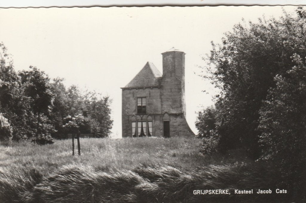 grijpskerke- kasteel jacob cats, Verzamelen, Ophalen of Verzenden, Gelderland
