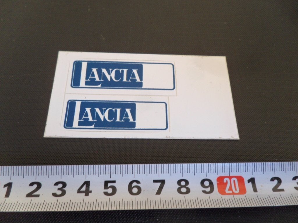 sticker set LANCIA, Ophalen of Verzenden, Zo goed als nieuw