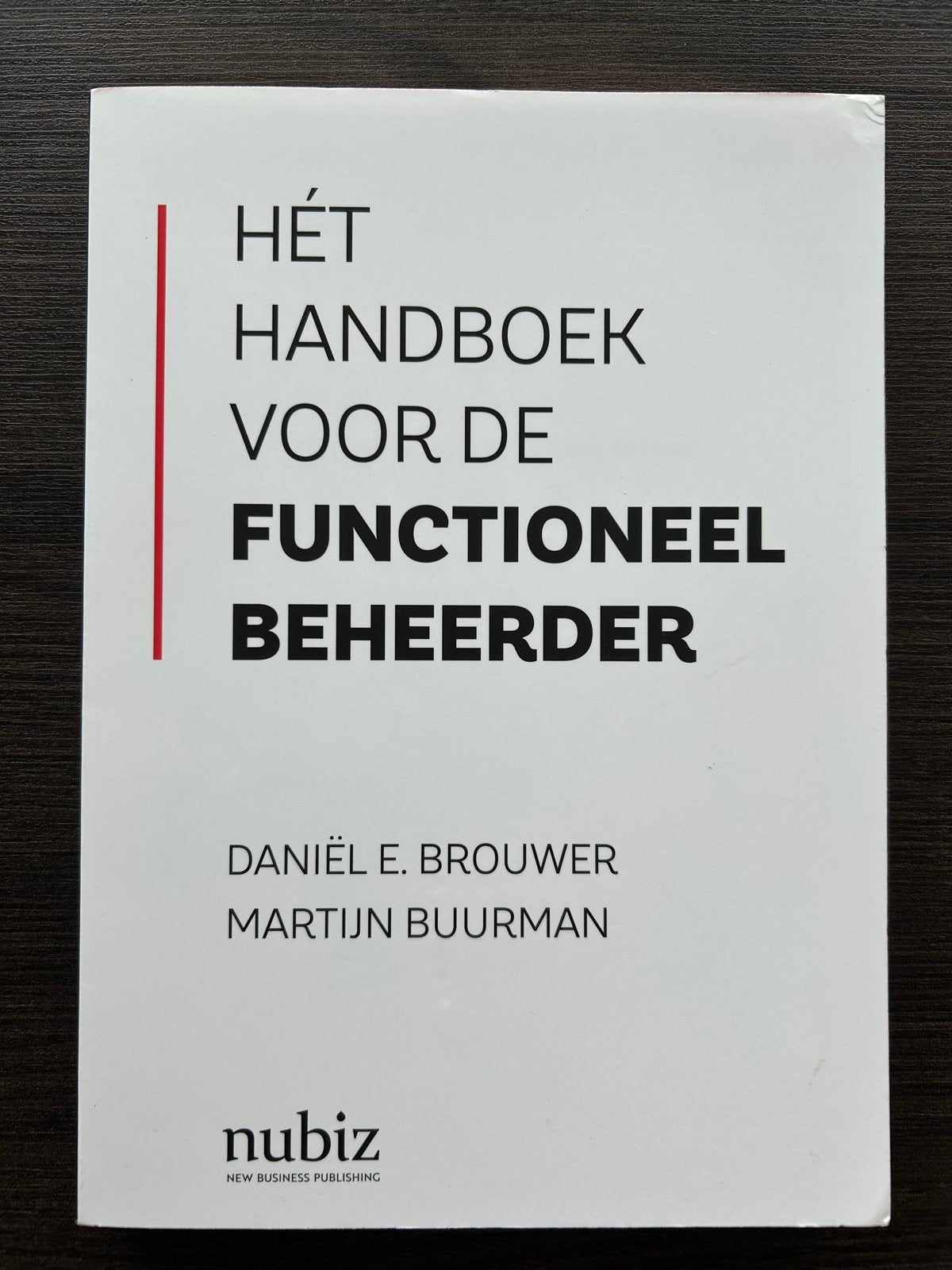 Hét Handboek voor de Functioneel Beheerder, Ophalen of Verzenden, Gamma, Zo goed als nieuw, HBO