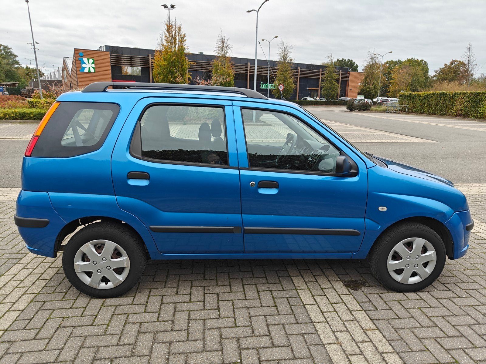 Suzuki Ignis 1.5 5D 2004 Handgeschakeld Blauw, Auto's, Voorwielaandrijving, Dealer onderhouden, 4 cilinders, Stationwagon