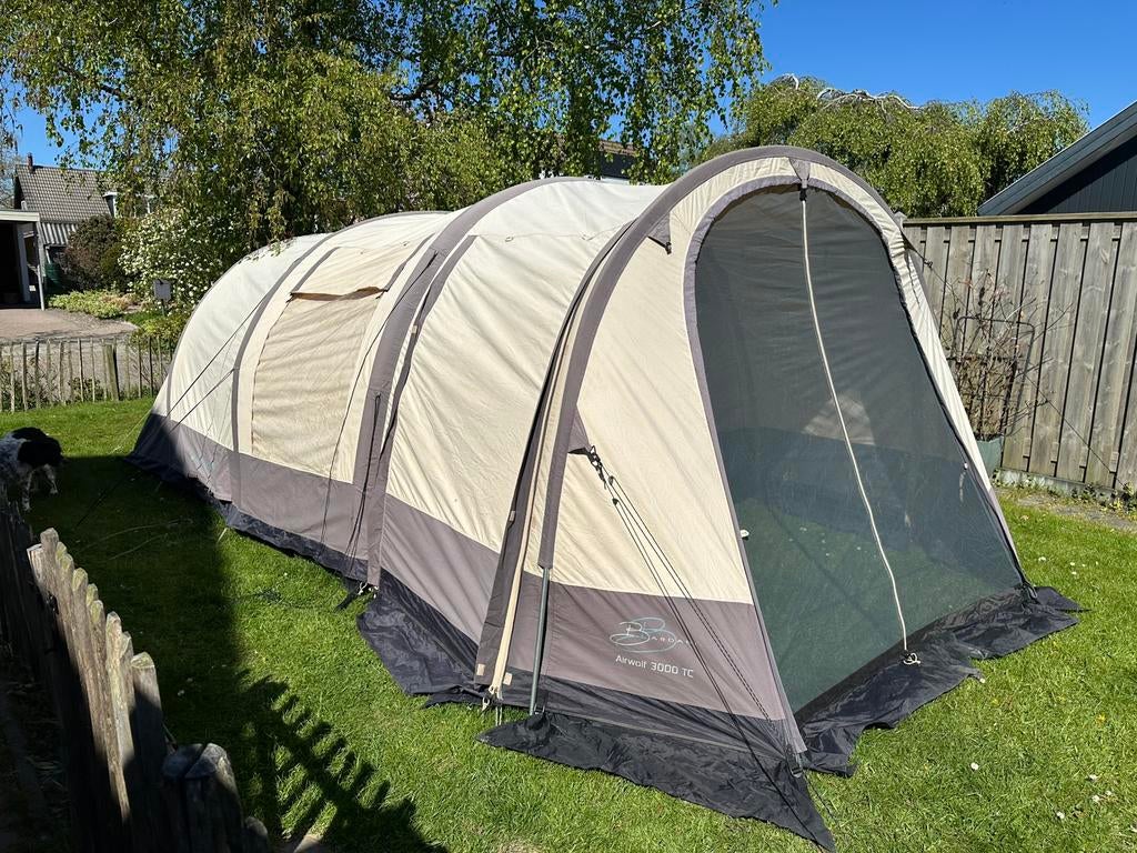 Bardani Airwolf 3000 TC, Caravans en Kamperen, Tenten, Ophalen, Gebruikt, Tot en met 4