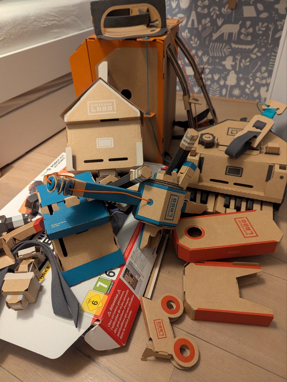 2 Nintendo Labo sets: Variety Kit & Robot Kit, Ophalen, Switch Original