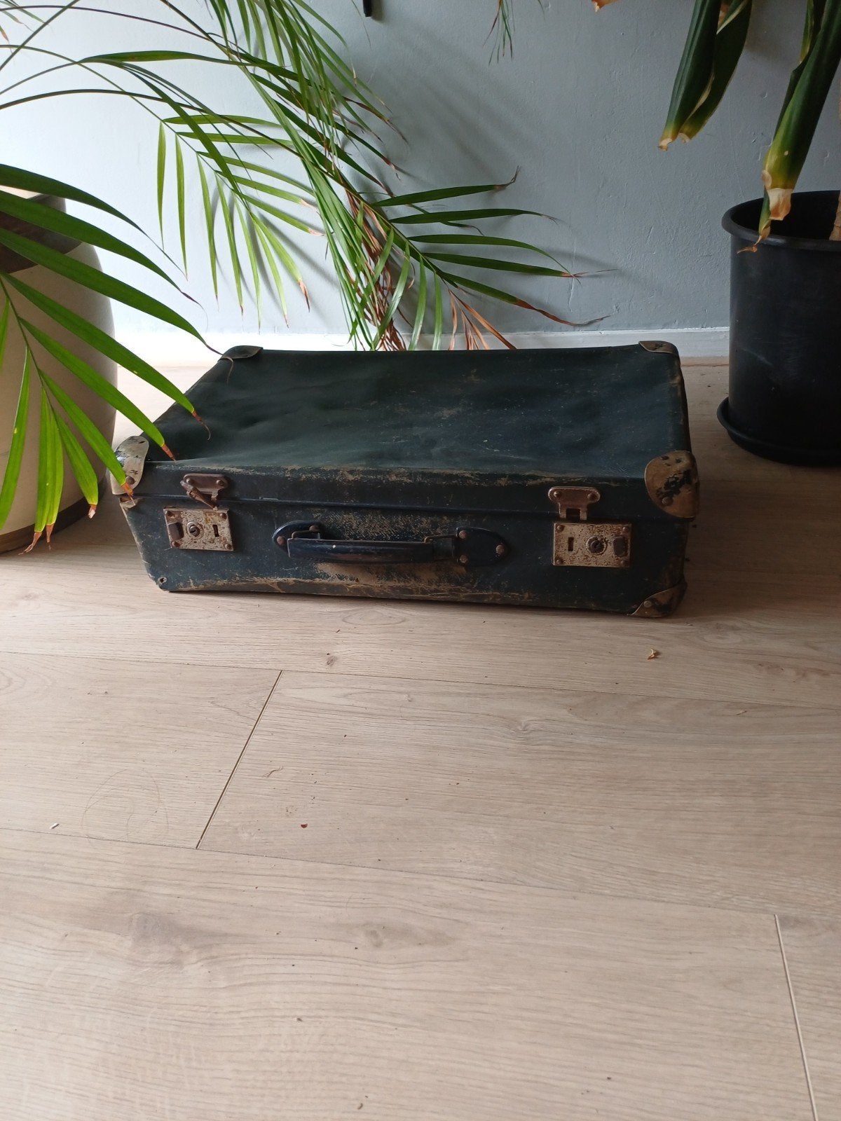 Vintage Koffer - Decoratief en Authentiek, Sieraden, Tassen en Uiterlijk, Koffers, Ophalen, Overige materialen, Gebruikt, 50 tot 60 cm