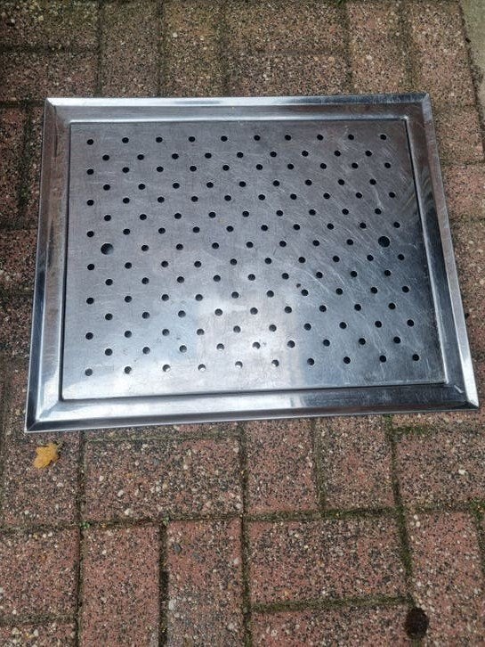 RVS Druppelplaat voor Bar, Bier Tap of Man Cave, Ophalen of Verzenden