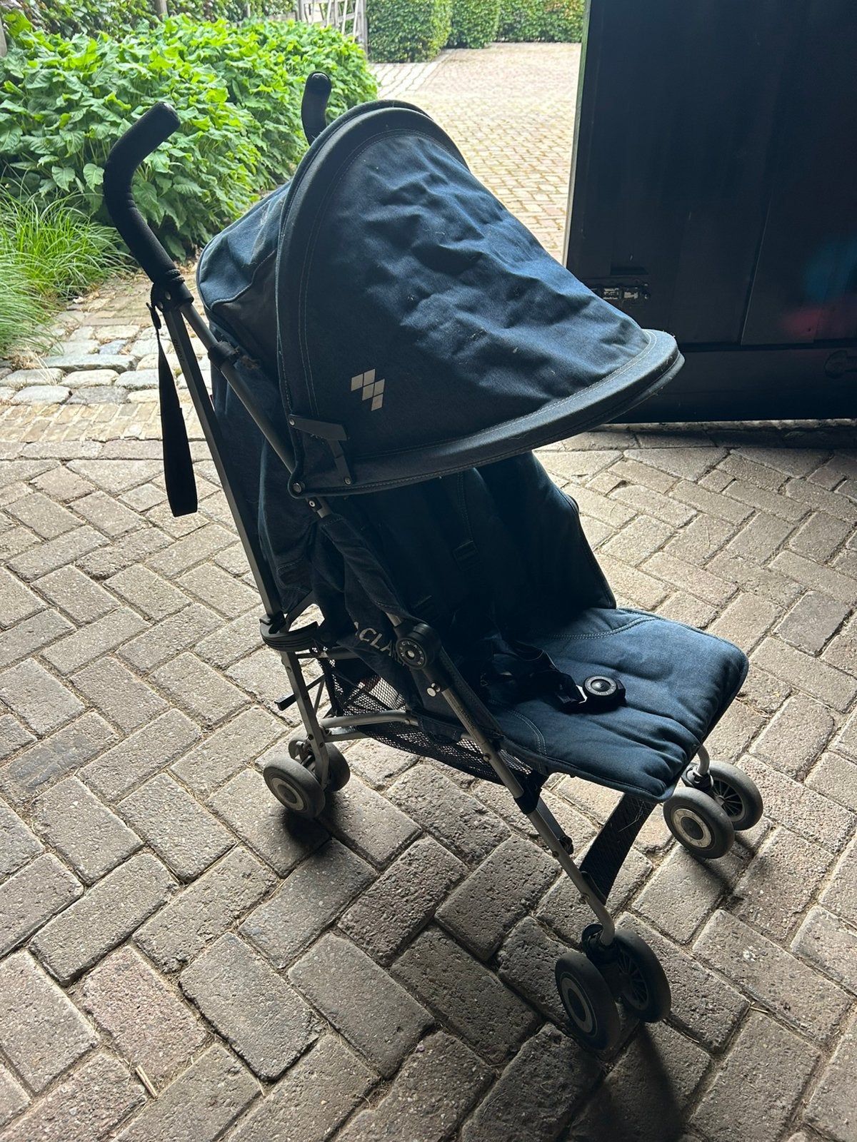 Mclaren buggy spijkerstof, Ophalen, Zo goed als nieuw, Maclaren