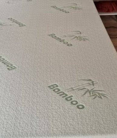Lucovitaal Orthopedisch Bamboe Topmatras - Z.G.A.N., Ophalen, 90 cm, Eenpersoons, Zo goed als nieuw