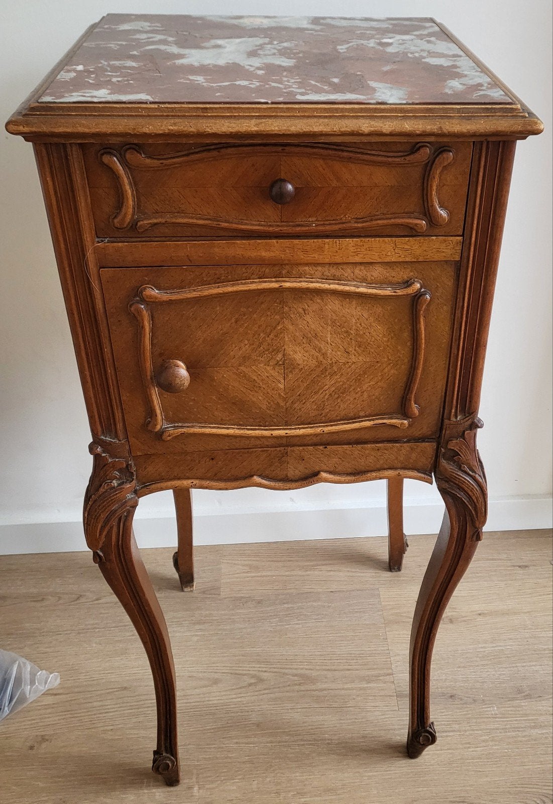 Nachtkastje, Huis en Inrichting, Ophalen, Gebruikt, Minder dan 45 cm, 70 cm of meer