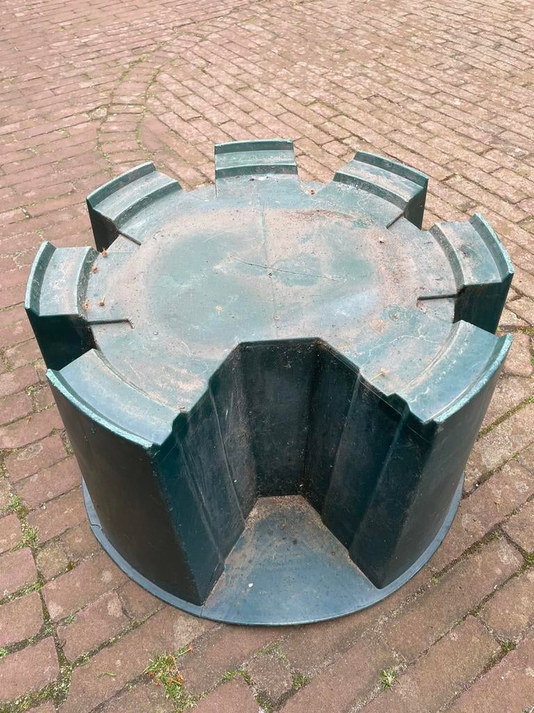 Regenton voet regenton voor 45 cm brede ton groen 9e, Tuin en Terras, Ophalen of Verzenden, Zo goed als nieuw, Kunststof