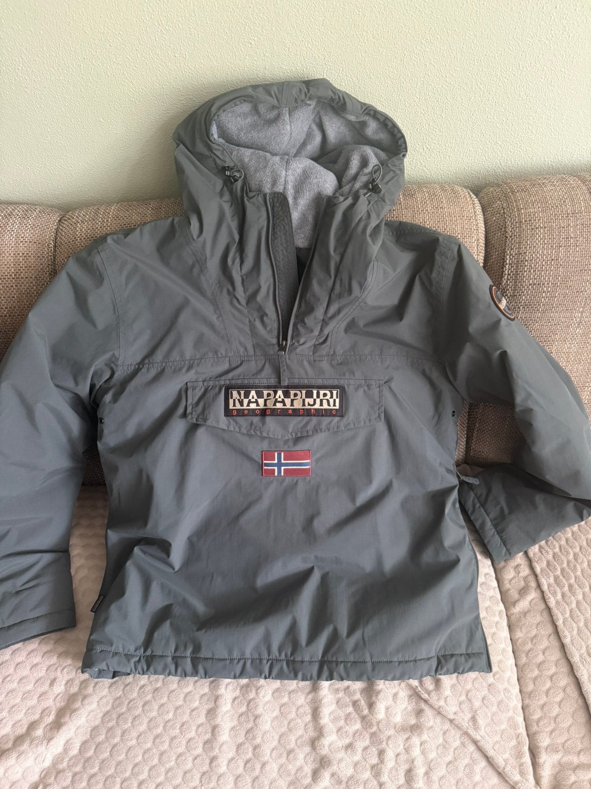 Napapijri Skidoo jas - Donkergrijs - Maat xxl gevoerd, Ophalen of Verzenden, Nieuw, Overige maten, Grijs