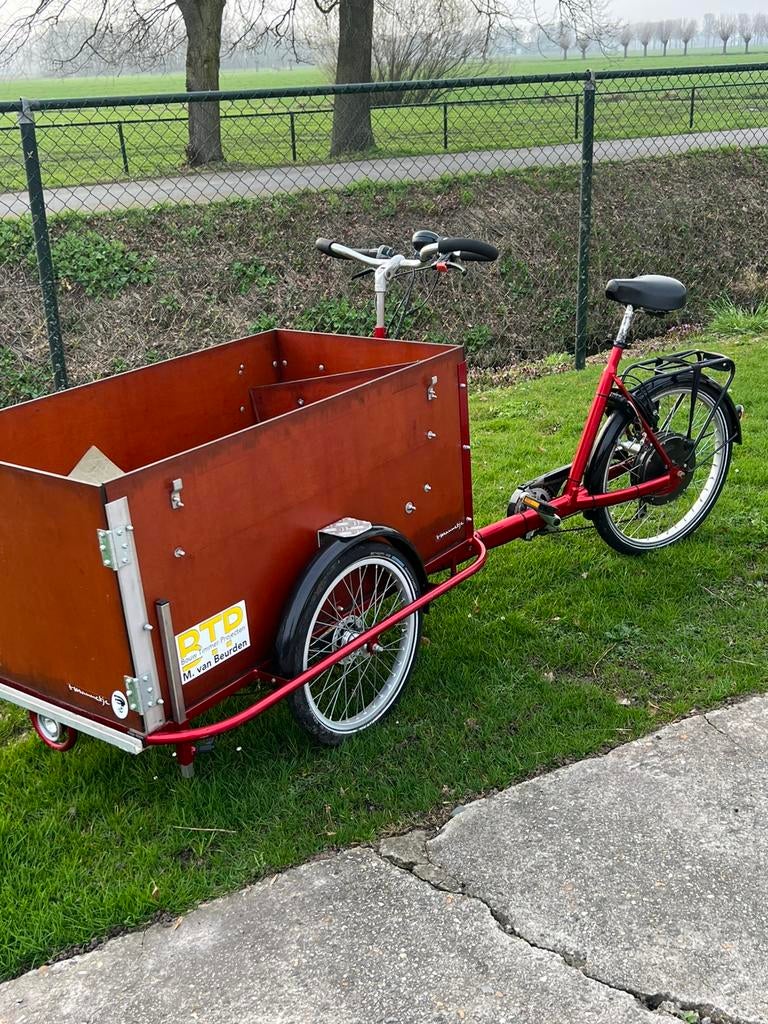 Vracht / food / rolstoel t mannetje elektrische, Fietsen en Brommers, Ophalen, Gebruikt, 4 kinderen of meer, Elektrisch