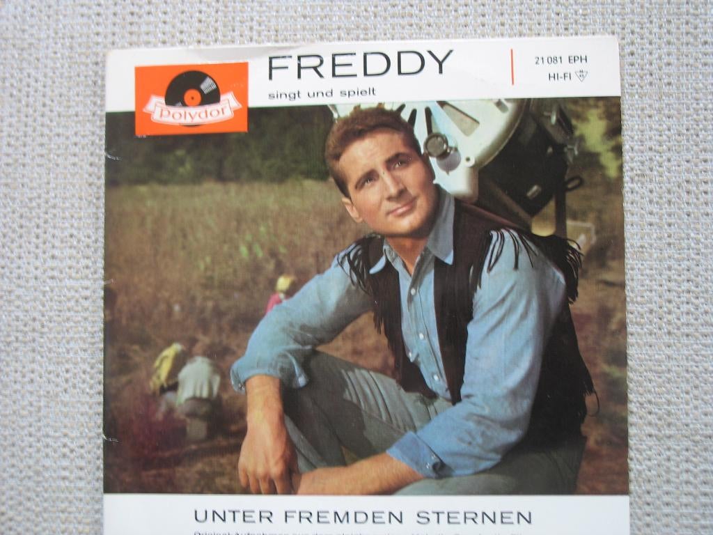 Freddy - Unter fremden Sternen (e.p), Cd's en Dvd's, Vinyl Singles, Gebruikt, Overige genres, 7 inch, Ophalen of Verzenden