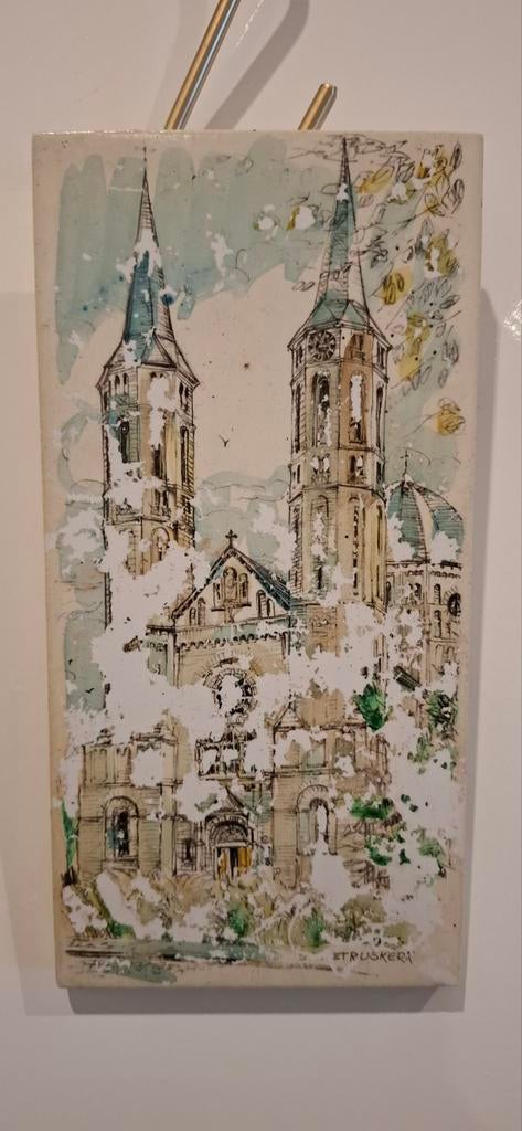 Vintage Royal Sphinx Tegel - Sint Petrus Kerk UDEN, Ophalen of Verzenden