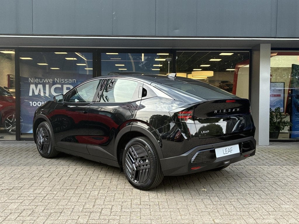 Nissan LEAF Engage 52 kWh NIEUW UIT VOORRAAD LEVERBAAR | Ver, Auto's, Nissan, Stof, Huisgarantie, Met garantie (alle), Zwart