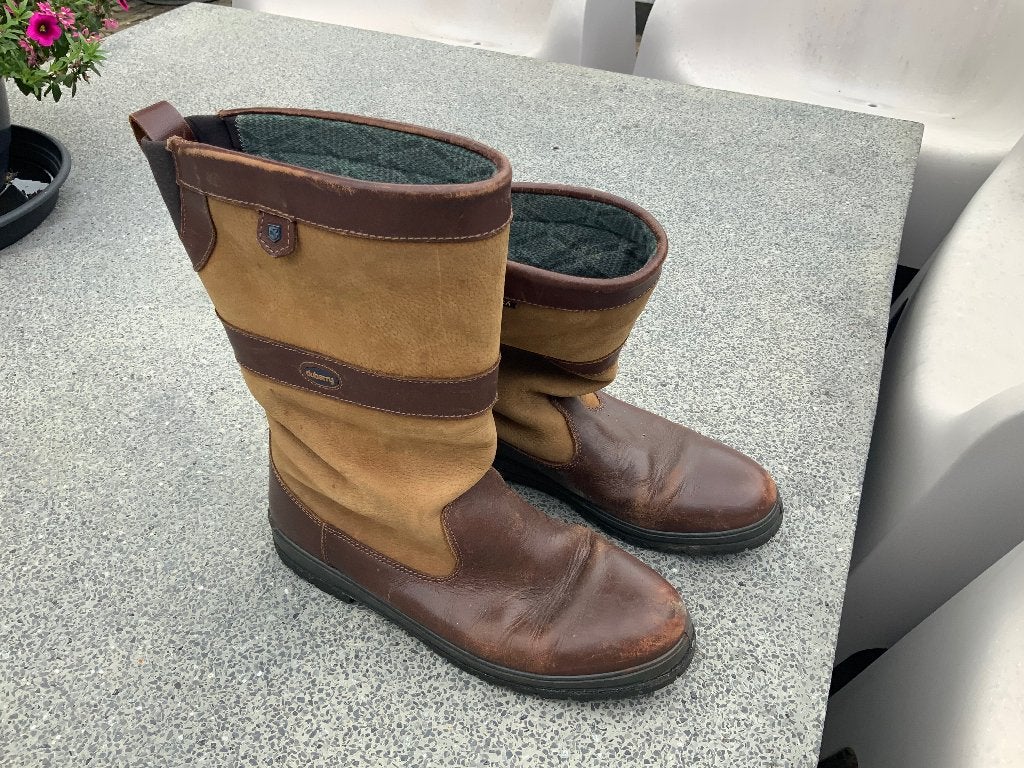 Dubarry laarzen heren maat 11-46, Ophalen, Bruin, Boots, Gedragen