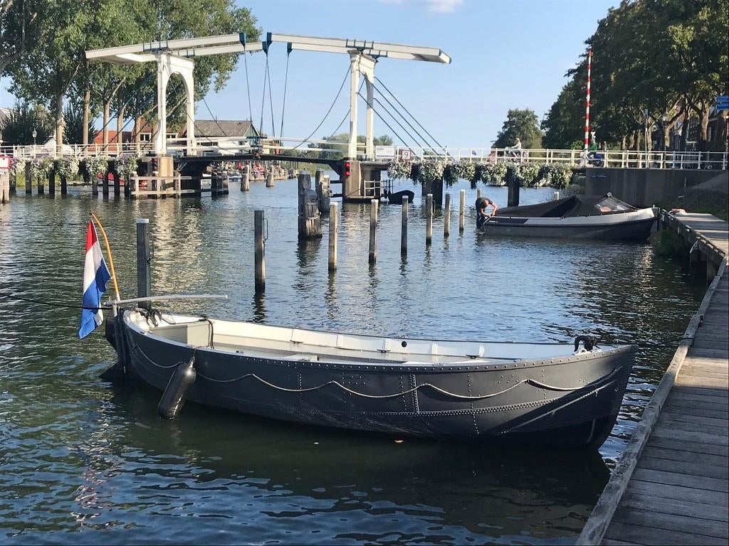 Aluminium Reddingssloep, Watersport en Boten, Ophalen, Gebruikt, Aluminium, Buitenboordmotor