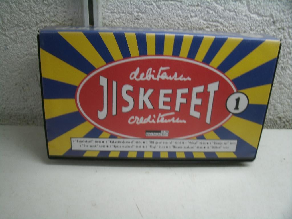 vhs 152b jiskefet 1, Cd's en Dvd's, VHS | Film, Alle leeftijden, Ophalen of Verzenden, Zo goed als nieuw, Actie en Avontuur