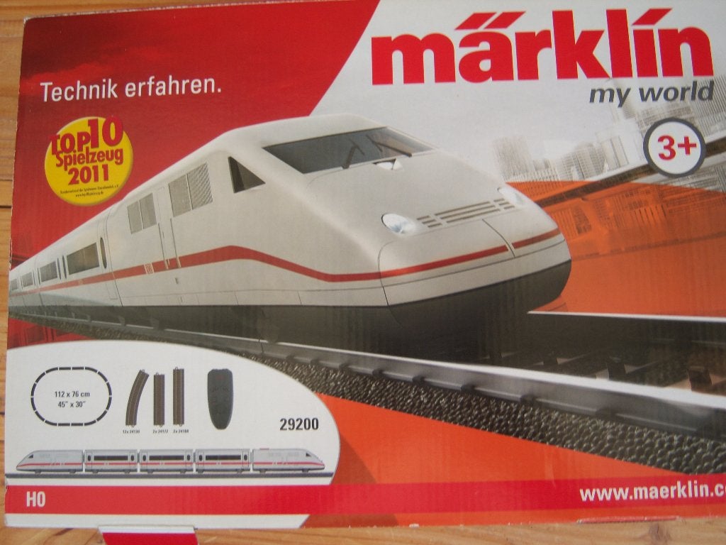 Marklin Ice treinset, Ophalen, Gelijkstroom of Wisselstroom, Märklin, Gebruikt