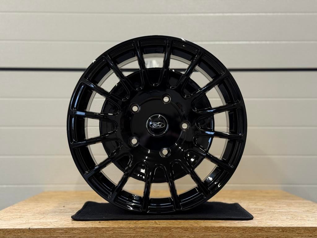 Nieuw Setje 18” Ford Transit Custom Zwart Velgen, 18 inch, Bestelwagen, Velg(en), Nieuw