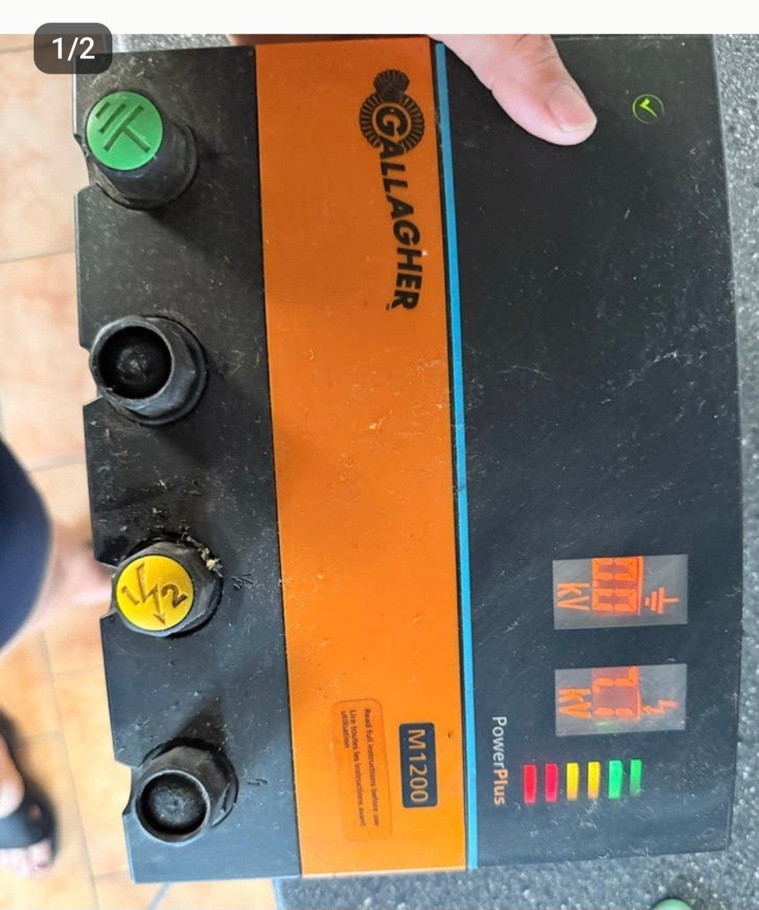 Gallagher PowerPlus M1200 schrikdraadapparaat