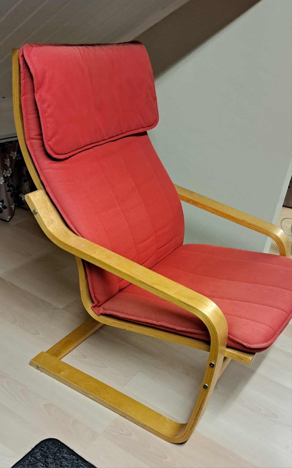 Te koop 2x poang ikea stoelen, Ophalen, Modern, Comfortabel, Gebruikt, 75 tot 100 cm