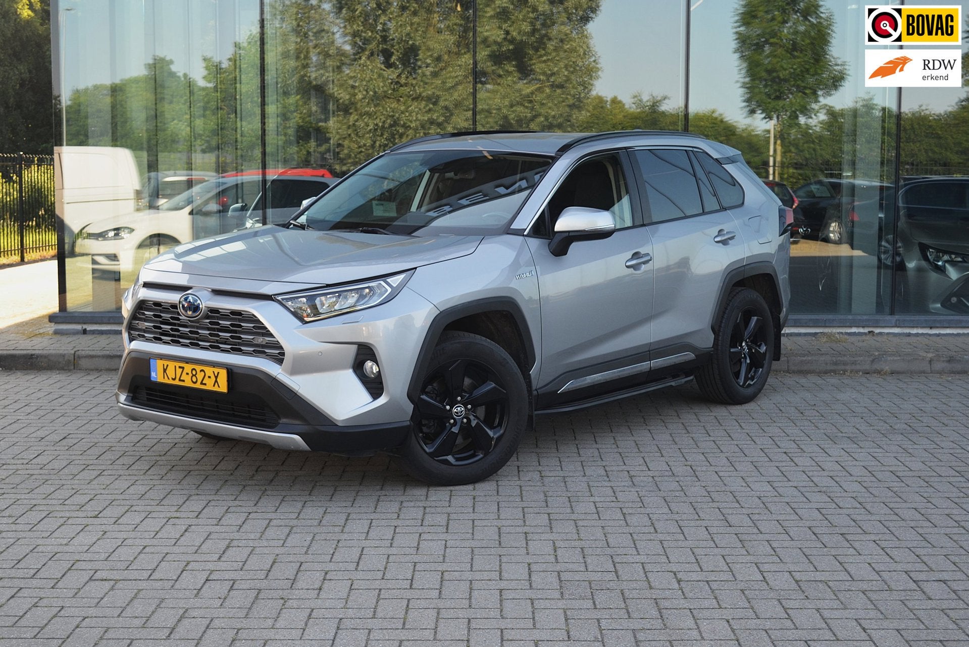 Toyota RAV4 2.5 Hybrid Dynamic | Camera | Navi | Trekhaak |, Stof, Gebruikt, 2487 cc, Bedrijf