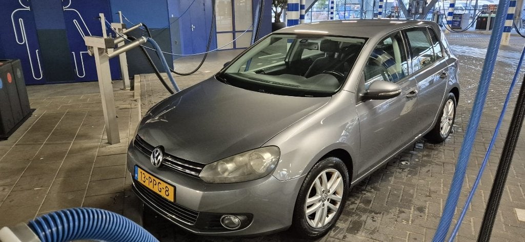 Volkswagen Golf 1.2 TSI Highline, Clima, Nav 77KW 5D 2011, Voorwielaandrijving, Stof, Zwart, 4 cilinders