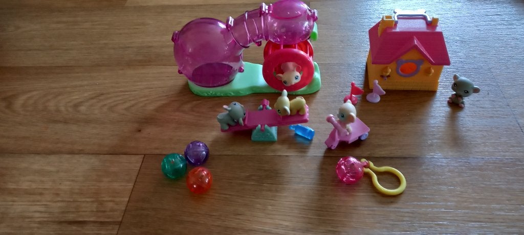 Littlest pet shop speelparadijs incl. 5 diertjes ., Ophalen of Verzenden, Zo goed als nieuw, Ontdekken