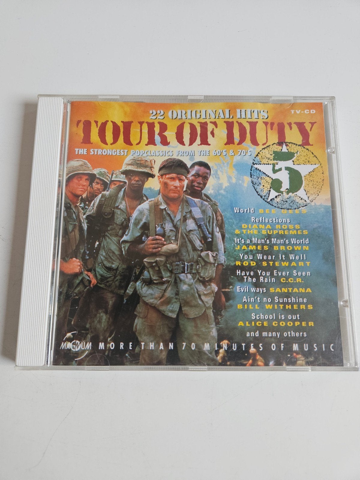 Tour of Duty 5 - 22 Original Hits (CD), Ophalen of Verzenden, Zo goed als nieuw, Pop, Verzamelalbum
