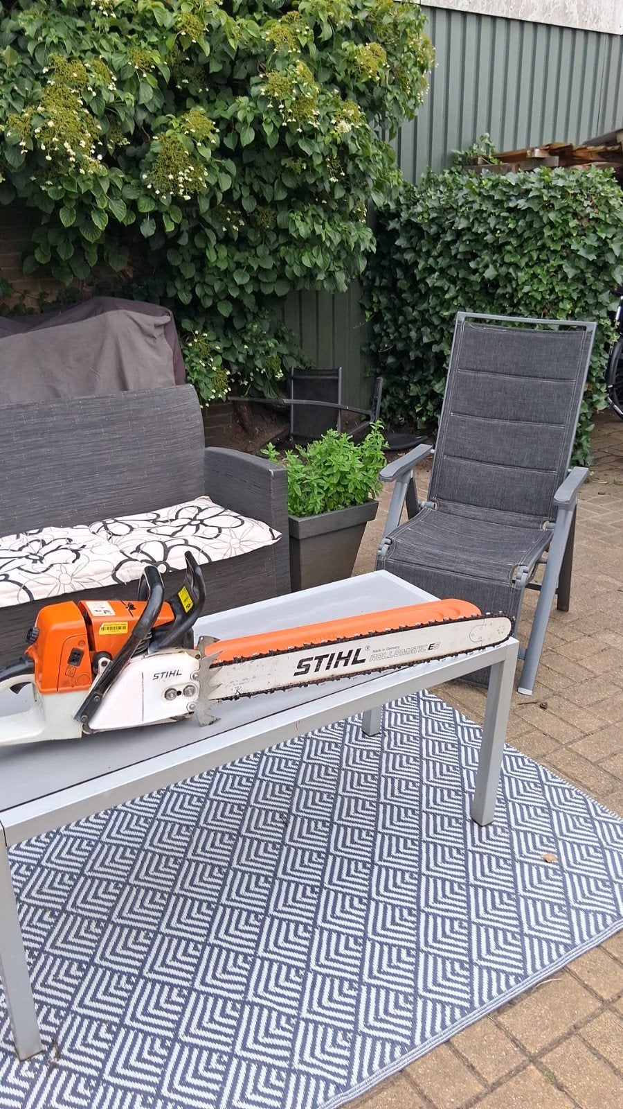 stihl 066, Ophalen, Stihl, 70 mm of meer, Kettingzaag