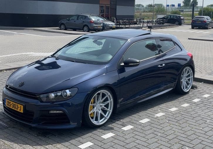 Volkswagen Scirocco R 2.0 TSI, Auto's, Volkswagen, Euro 5, Automatische klimaatregeling, Zwart, 4 cilinders