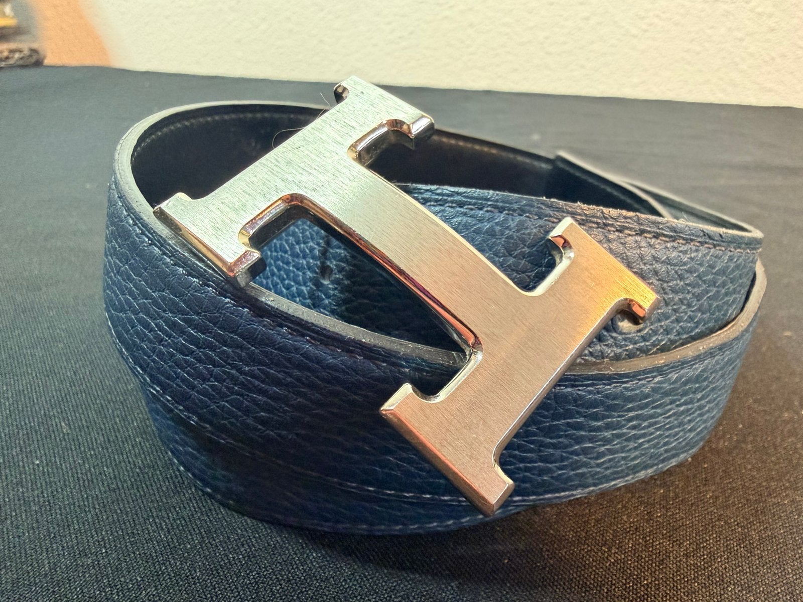 Hermès riem, Kleding | Heren, Overige kleuren, Echt leder, Zo goed als nieuw, Riem of Ceintuur