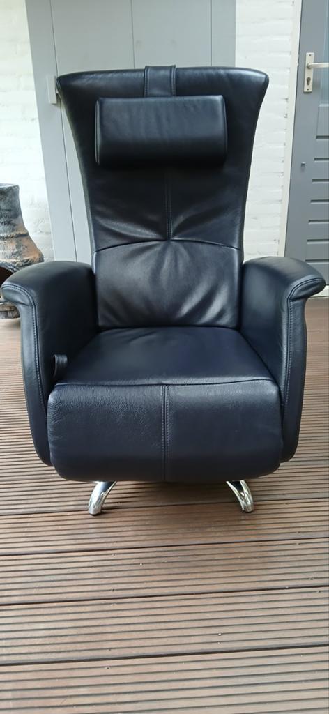Heerlijke draai fauteuils (1 of 2) met been ondersteuning, Huis en Inrichting, Fauteuils, Ophalen of Verzenden, Zo goed als nieuw